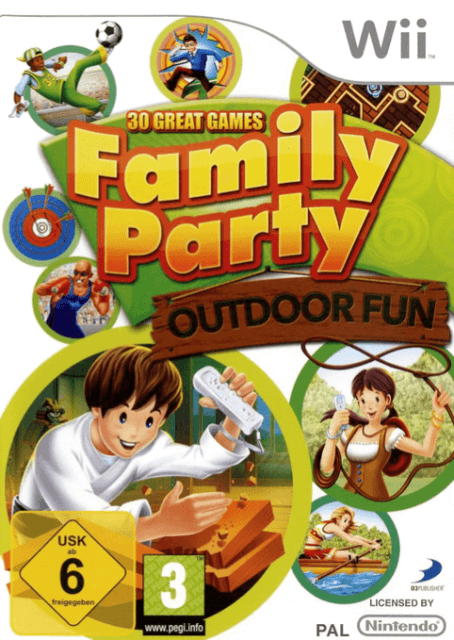 Family Party: 30 Great Games Outdoor Fun screenshot 3 for Wii